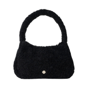 Heeari Women Ange Fur Tote Bag Black