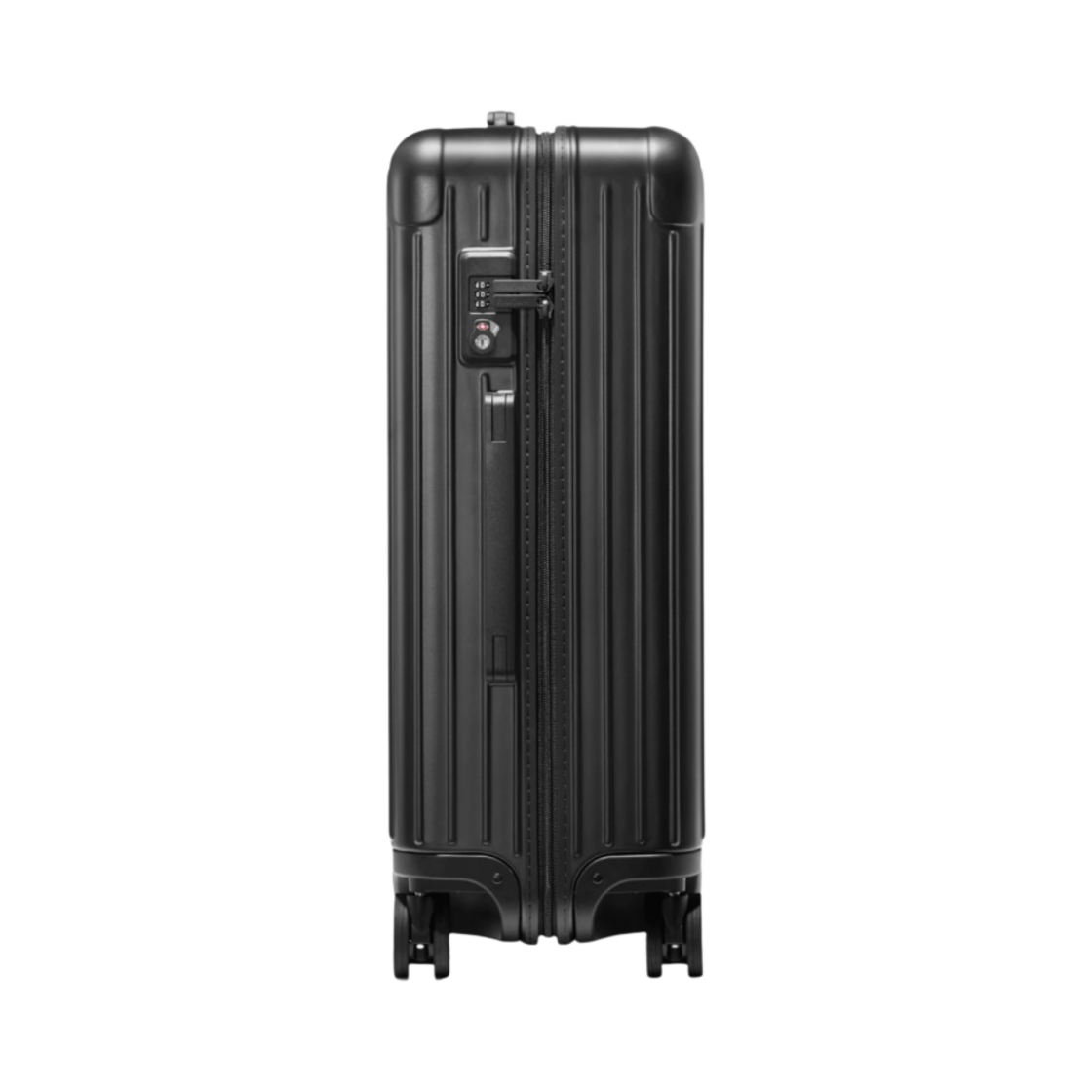 리모와 에센셜 체크인 미디움 폴리카보네이트 수트케이스 무광 블랙(Rimowa Essential Check-In Medium Polycarbonate Suitcase Matte Black) - 3