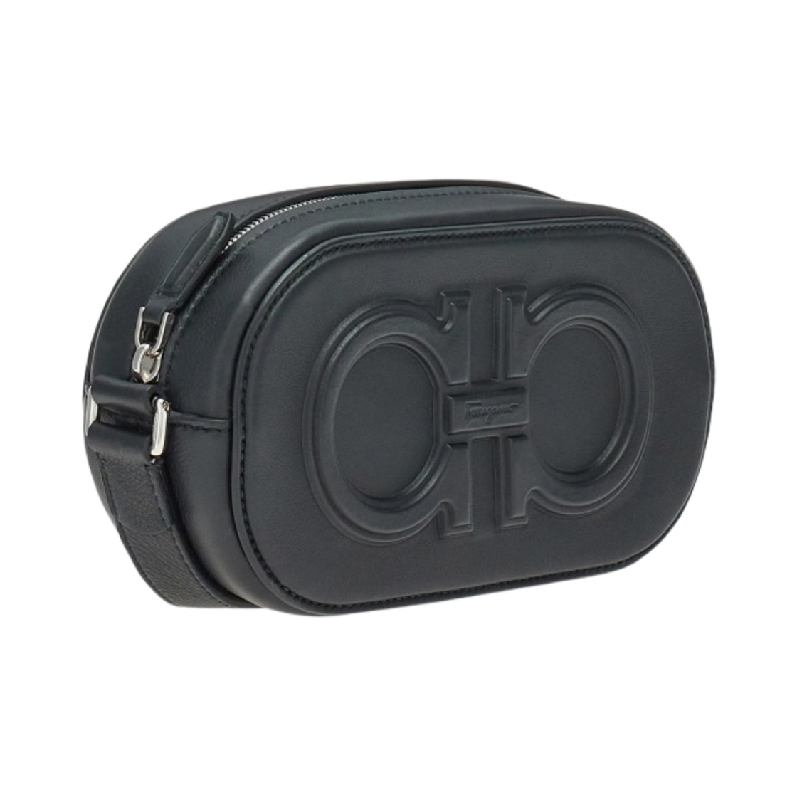 페라가모 더블 간치오 크로스바디백 블랙(Ferragamo Double Gancio Crossbody Bag Black) - 2