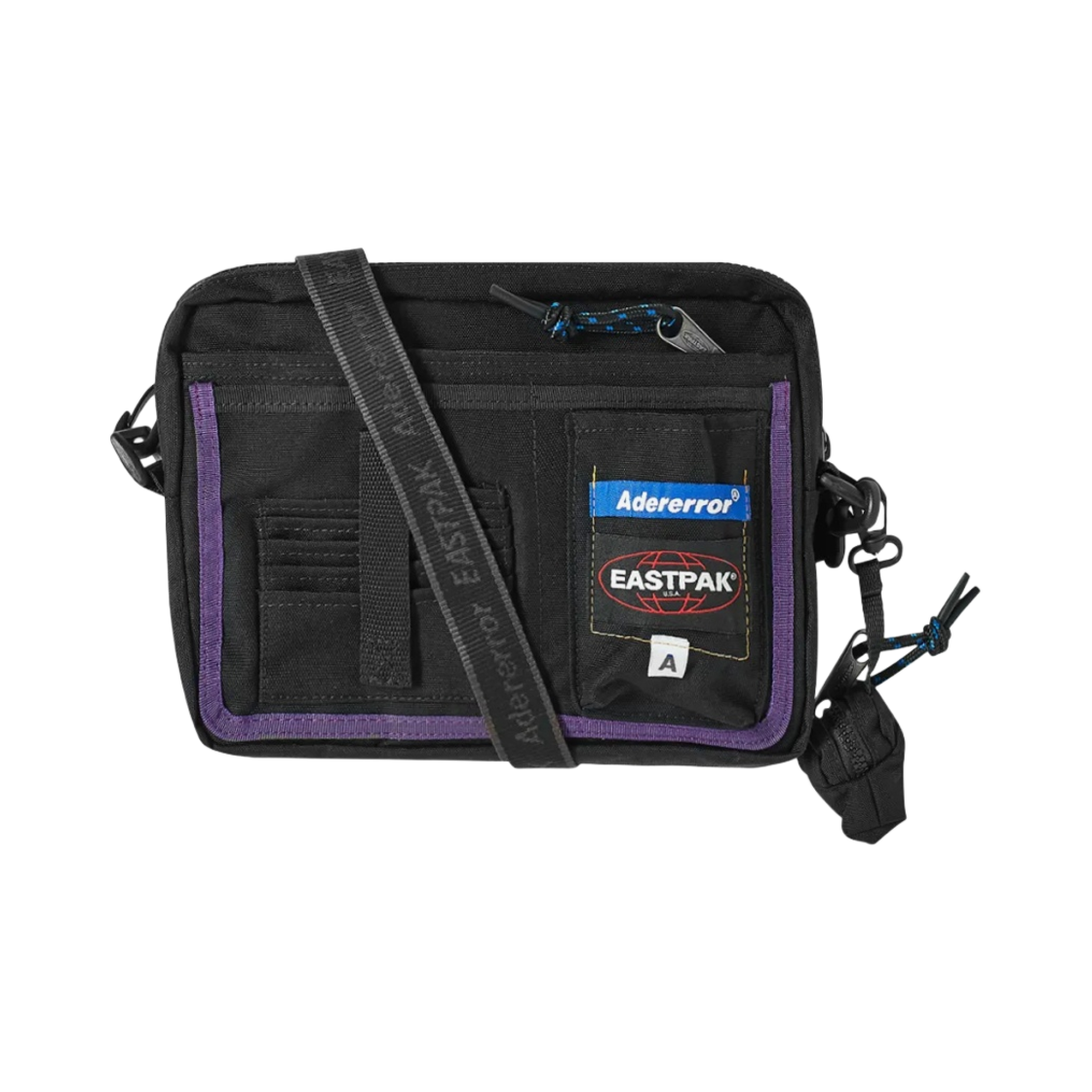 아더에러 x 이스트팩 크로스바디백 블랙(Ader Error x Eastpak CrossBody Bag Black)