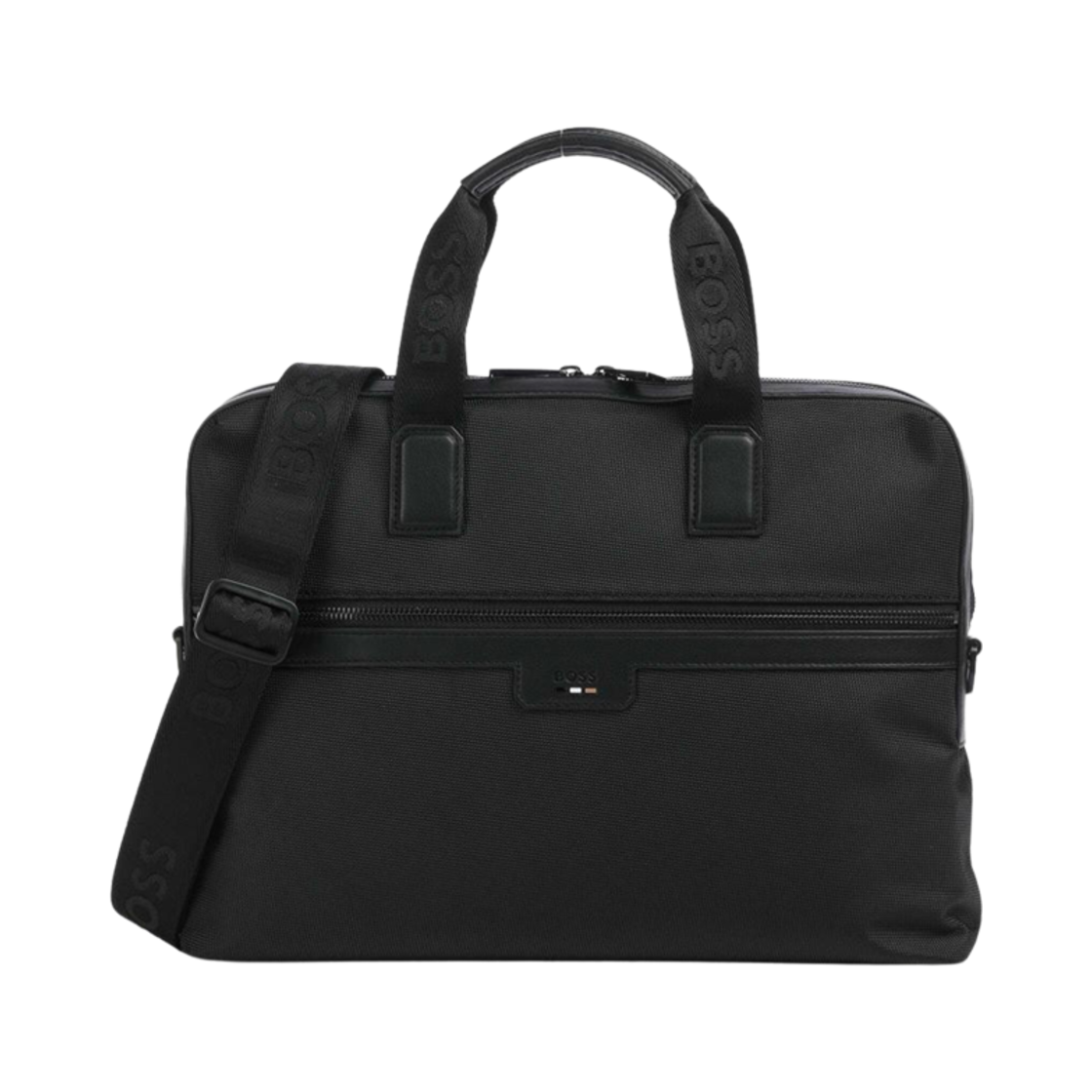 휴고 보스 레이 로고 도큐먼트 케이스 블랙(Hugo Boss Ray Document Case with Logo Black)
