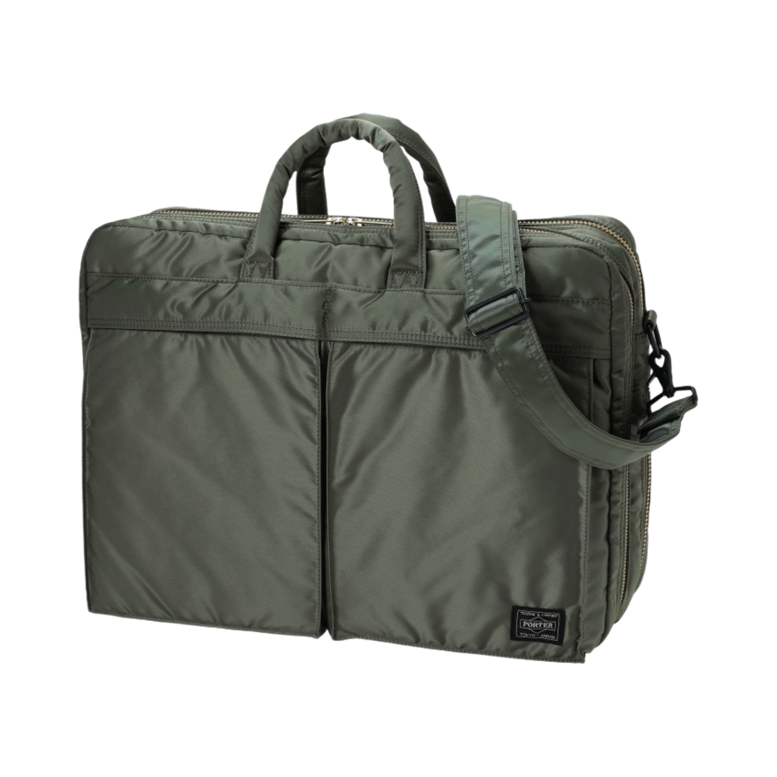포터 탱커 투웨이 브리프케이스 세이지 그린