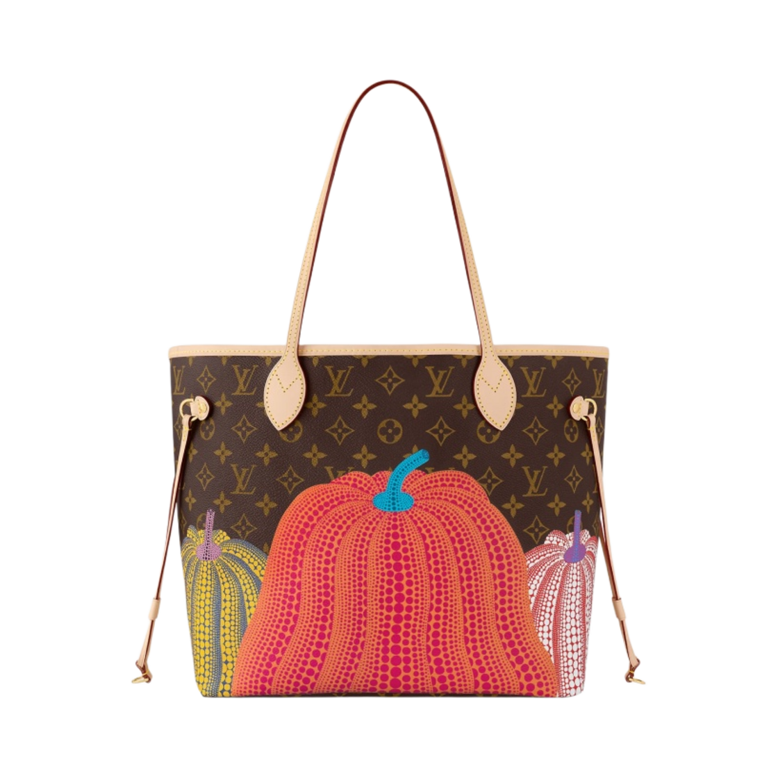 루이비통 x 야요이 쿠사마 네버풀 MM 모노그램(Louis Vuitton x YK Neverfull MM Monogram) - 1