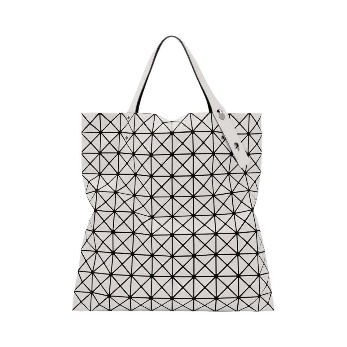 AG503-11 Bao Bao Issey Miyake Prism Matte Tote Bag Light Grey