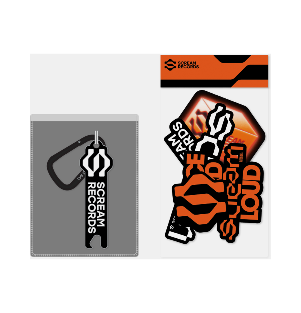 스크림 키링 & 스티커(ScreaM Key Ring & Stickers)