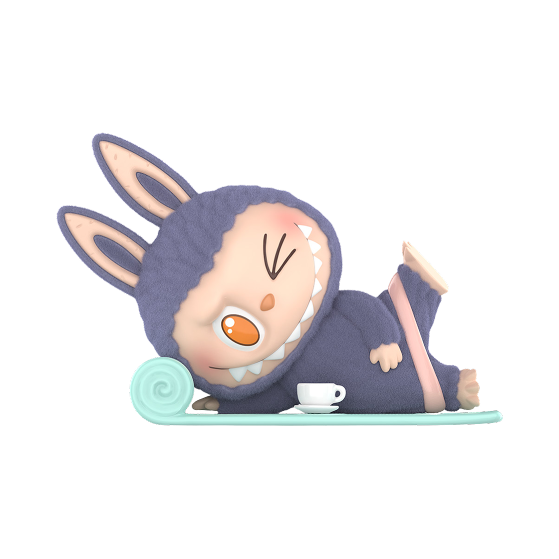 팝마트 라부부 나른한 요가 시리즈 아메리카노 (개봉 박스)(Pop Mart Labubu Lazy Yoga Series Americano (Opened Case)) - 1