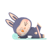 Pop Mart Labubu Lazy Yoga Series Americano (Opened Case)