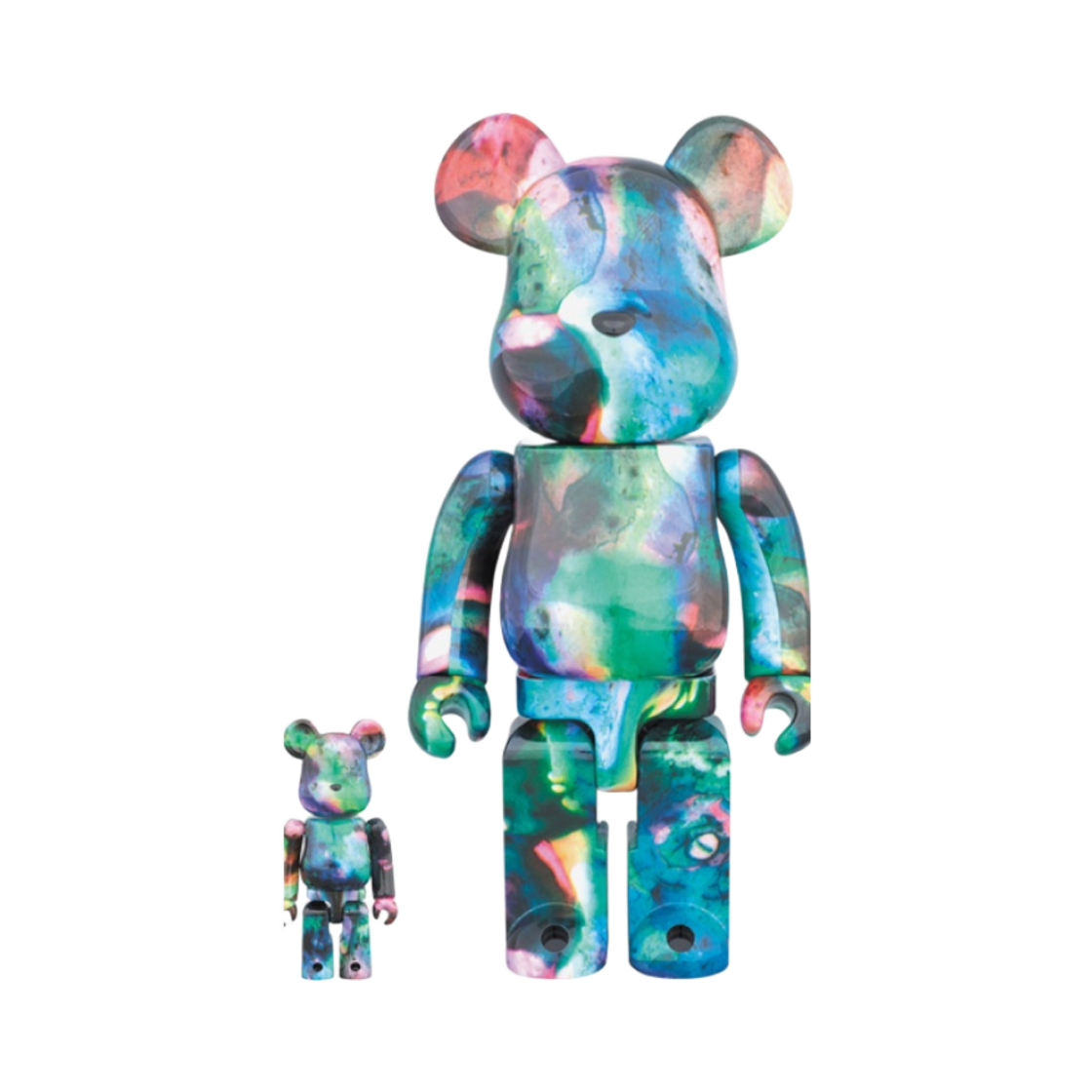 - Bearbrick x Pushead Blue Water 100% & 400% Set