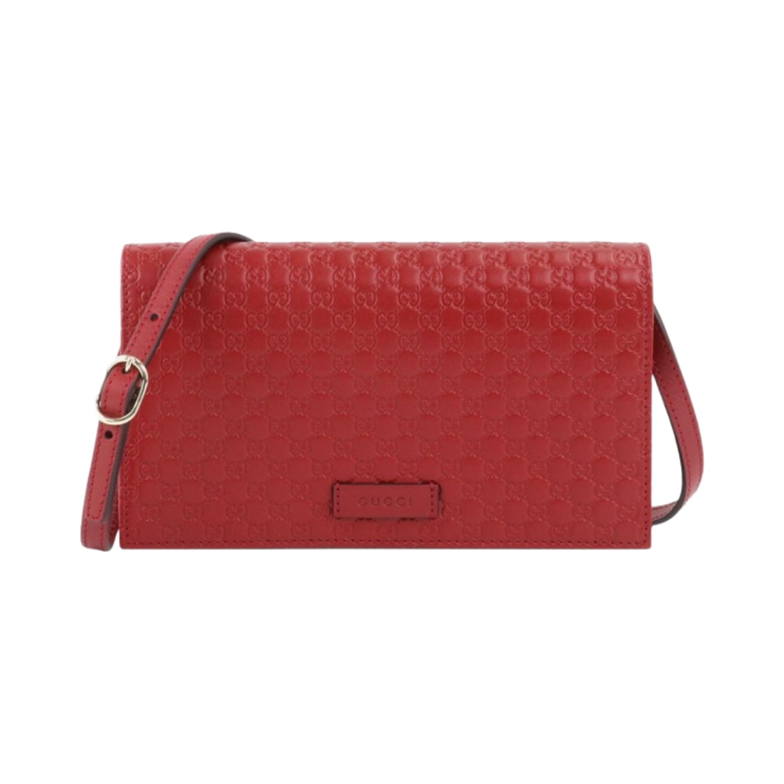 466507-BMJ1G-6420 Gucci Micro GG Ssima Mini Crossbody Bag Red - 대표 이미지 #1