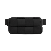 Bottega Veneta Mini Padded Tech Belt Cassette Black