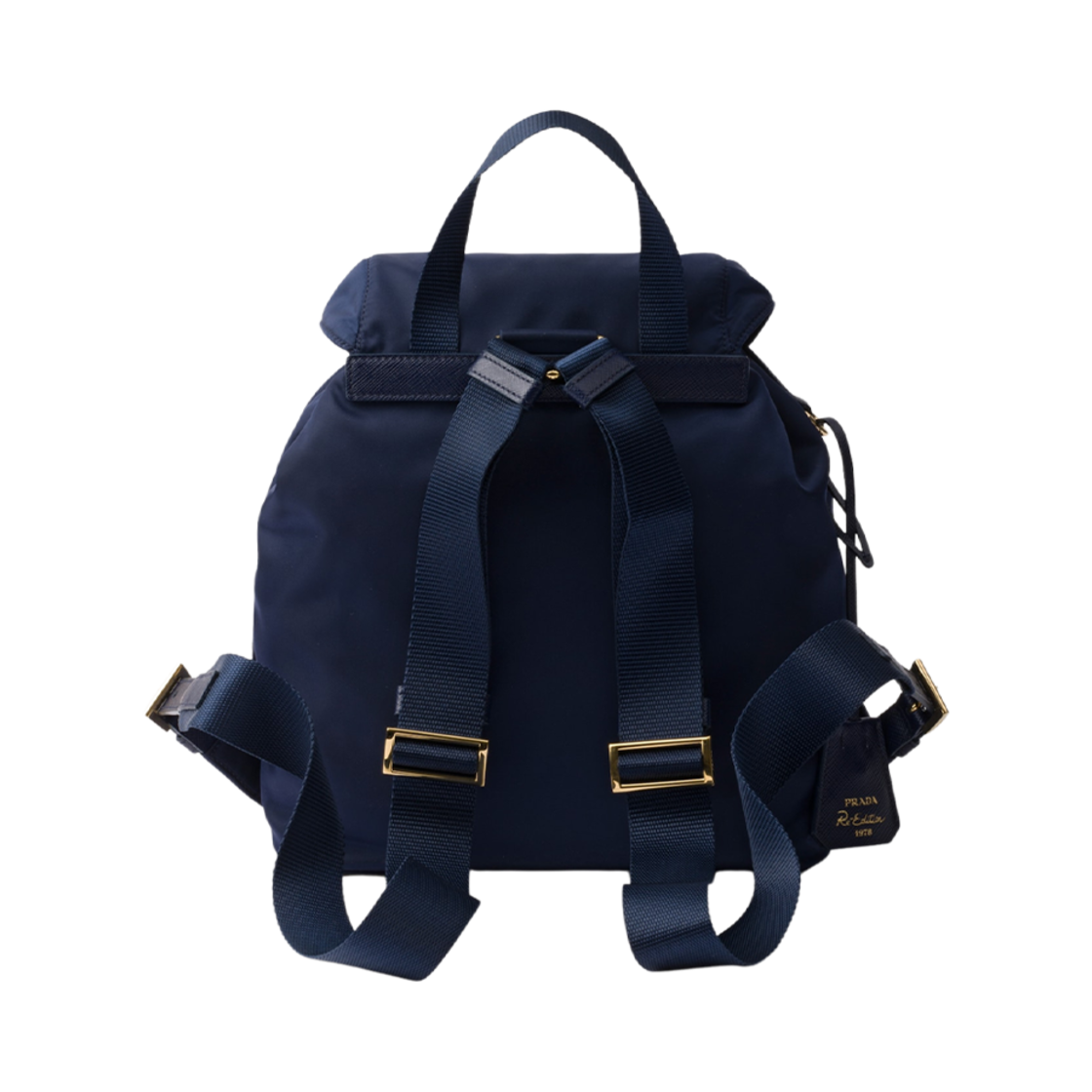 프라다 리에디션 1978 스몰 리나일론 백팩 발틱 블루(Prada Re-Edition 1978 Small Re-Nylon Backpack Balticlue) - 2