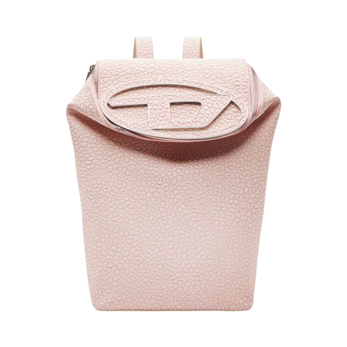 디젤 1DR 슬링 백팩 인 버블 레더 핑크(Diesel 1DR Sling Backpack in Bubble Leather Pink) - 1