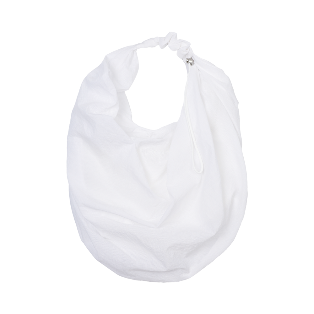 125BG661WH ACOC Large Tangle Twist Bag_White