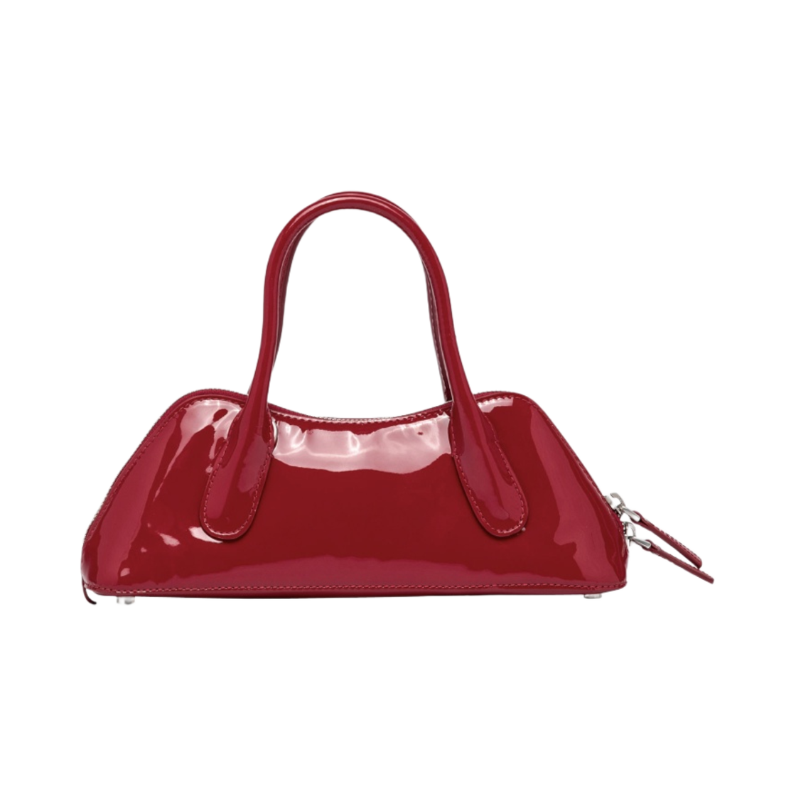 블루마린 페이턴트 레더 미니 키스 미 백 레드(Blumarine Mini Kiss Me Bag In Patent Leather Red) - 3