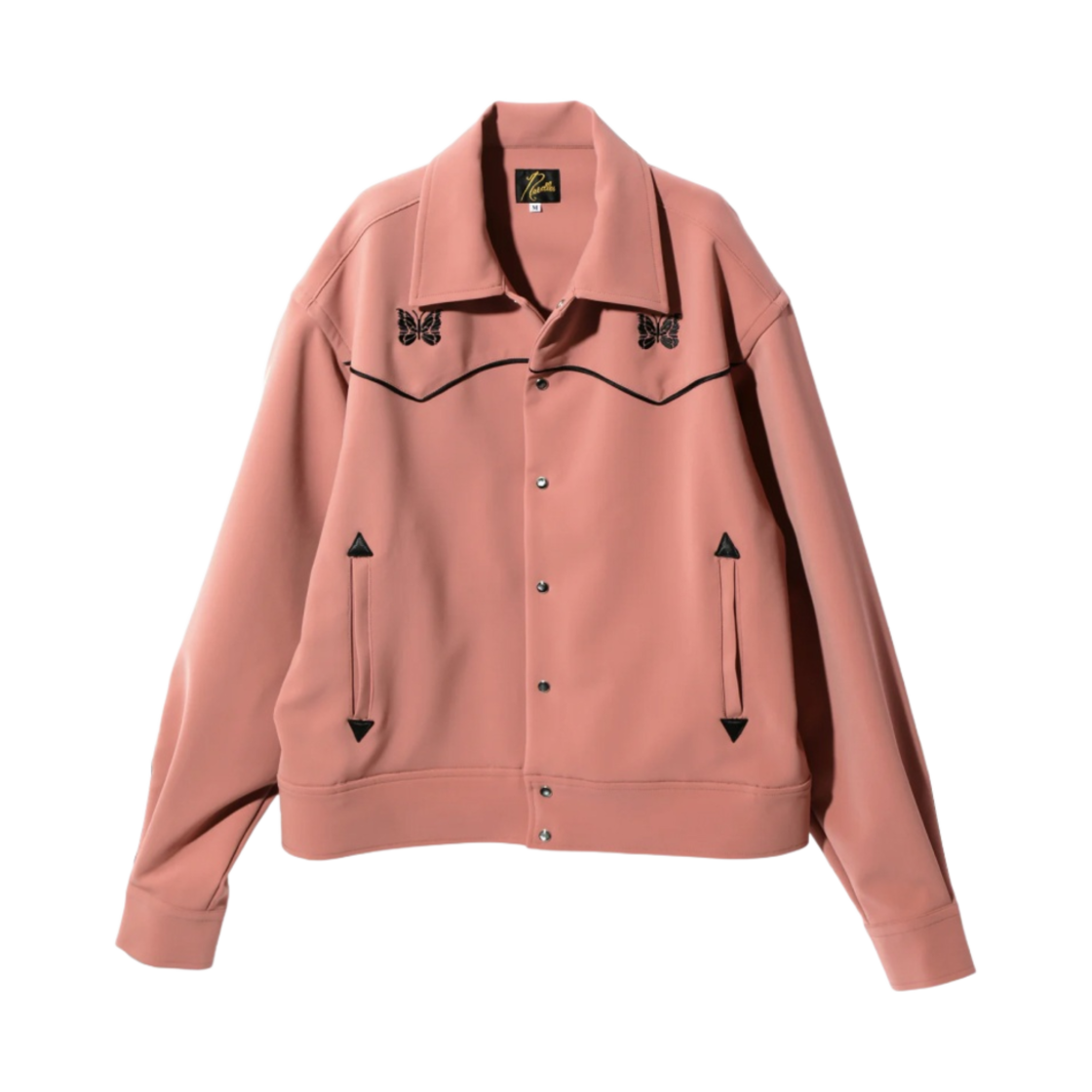 니들스 PE/PU 더블 클로스 파이핑 카우보이 자켓 핑크(Needles PE/PU Double Cloth Piping Cowboy Jacket Pink) - 1