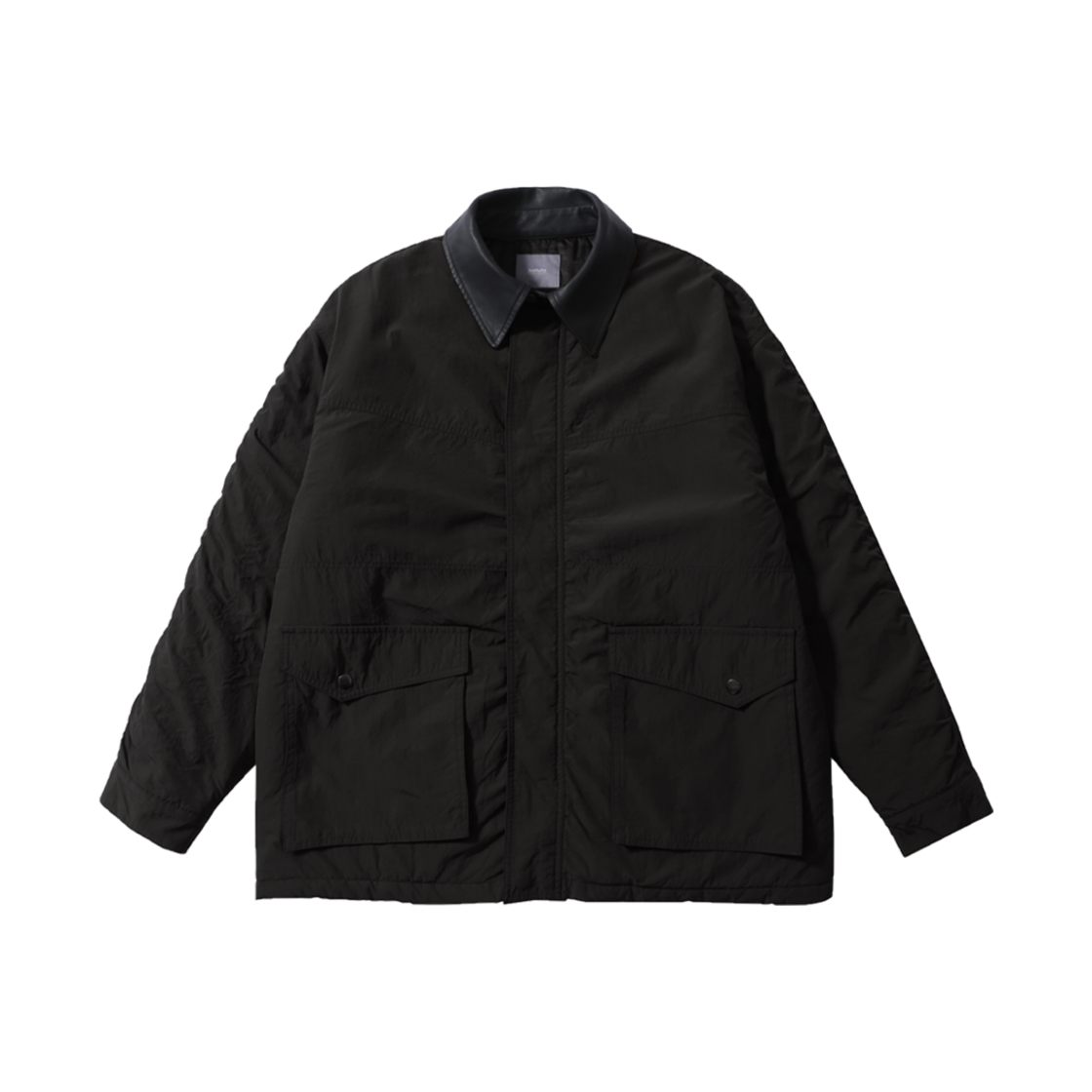 발루트 MA-1 하프 코트 점퍼 블랙