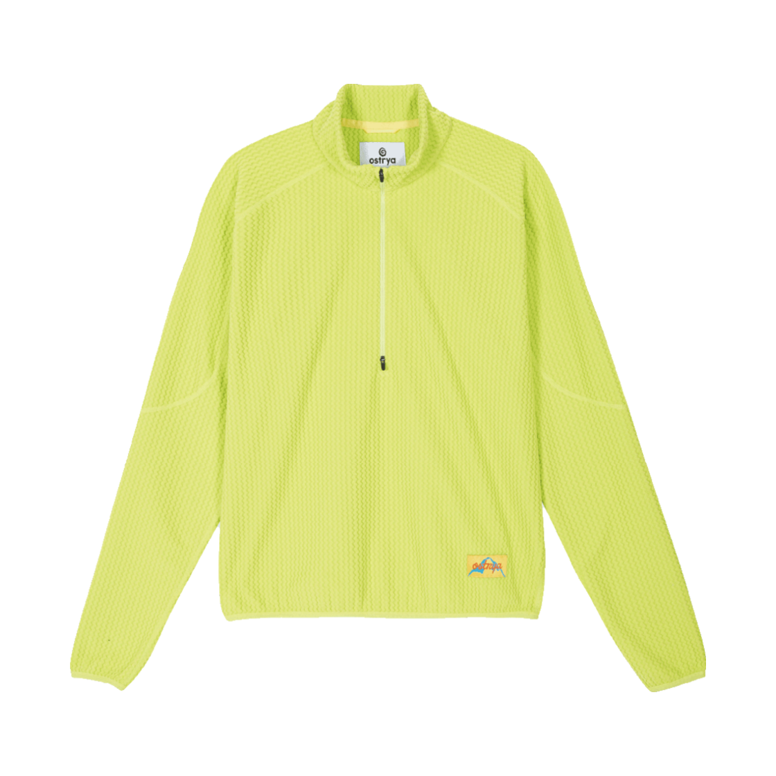 F24A01FPMO OSTRYA Alpinum Half Zip Fleece Pomelo
