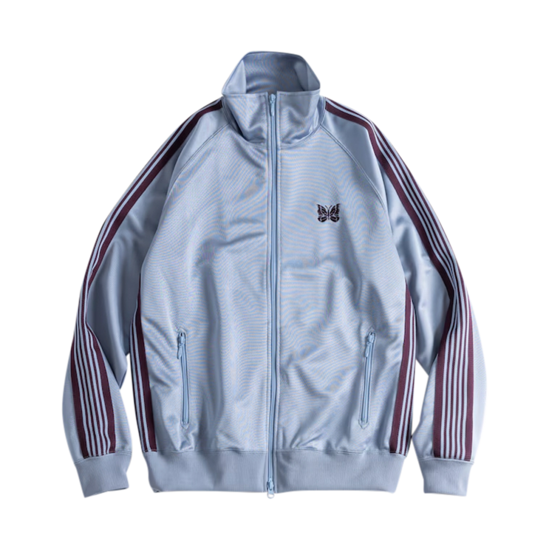 니들스 x 프릭스 스토어 트랙 자켓 폴리 스무스 삭스 블루(Needles x Freak's Store Track Jacket Poly Smooth Sax Blue)