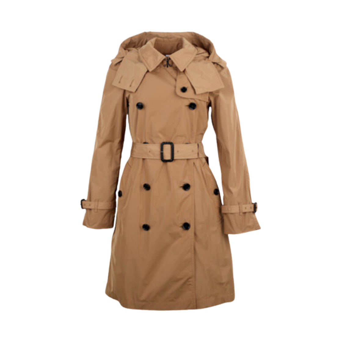 8073507 (W) Burberry Amberford Trench Coat Camel