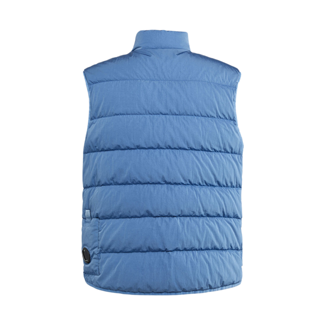 C.P. 컴퍼니 에코 크롬 R 다운 베스트 리비에라 블루 - 23FW(C.P. Company Eco-Chrome R Down Vest Riviera Blue - 23FW) - 3