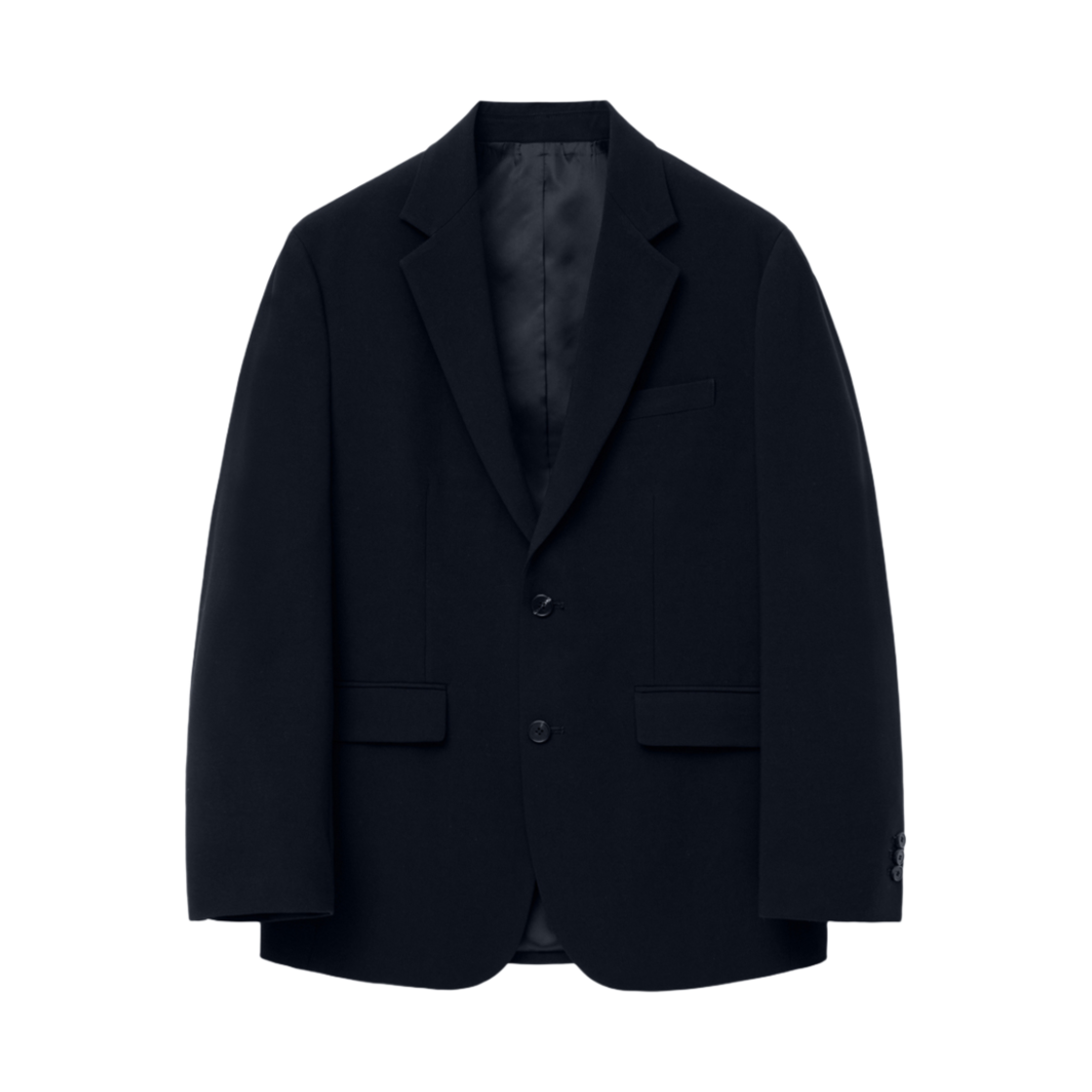 티엔지티 울블랜디드 오피스 컴포트 슈트 셋업 자켓 다크네이비