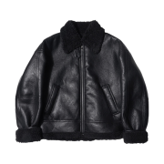 Siyazu SIOT4056 fake Leather mustang_Black