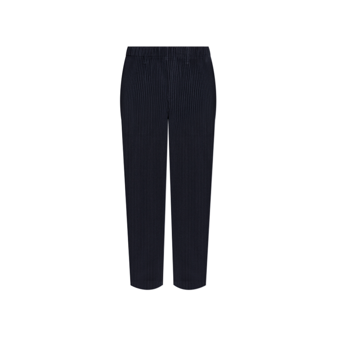 HP57-JF550-75 Homme Plisse Issey Miyake Basic Pleated Trousers Navy