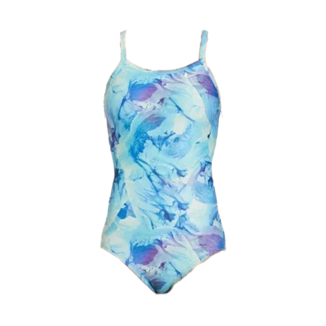 NESSF013-969 (W) Nike Swim Victorious Racer Back High Cut Cool Multi