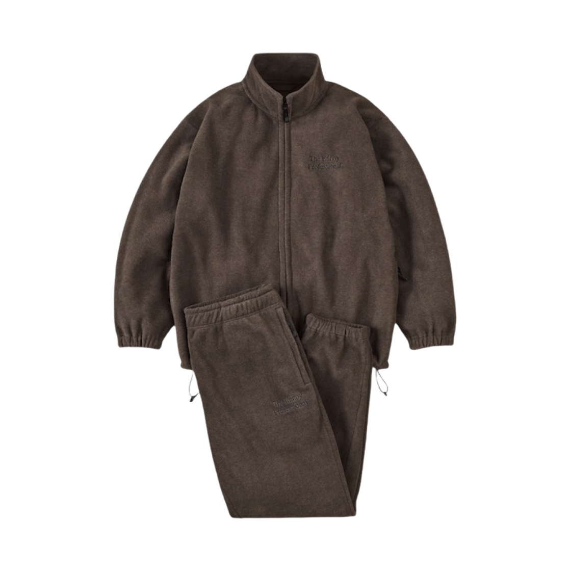 【SET UP】CITY FLEECE JACKET+PANTS ブラウン SET UP】CITY FLEECE JACKET+PANTS ブラウン