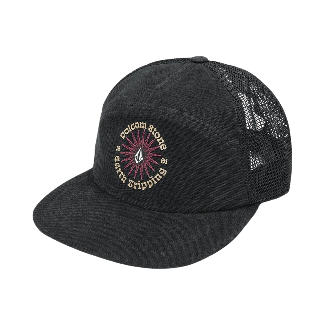 볼컴 어스 트리퍼 캠퍼 ADJ 블랙(Volcom Earth Tripper Camper ADJ Black)