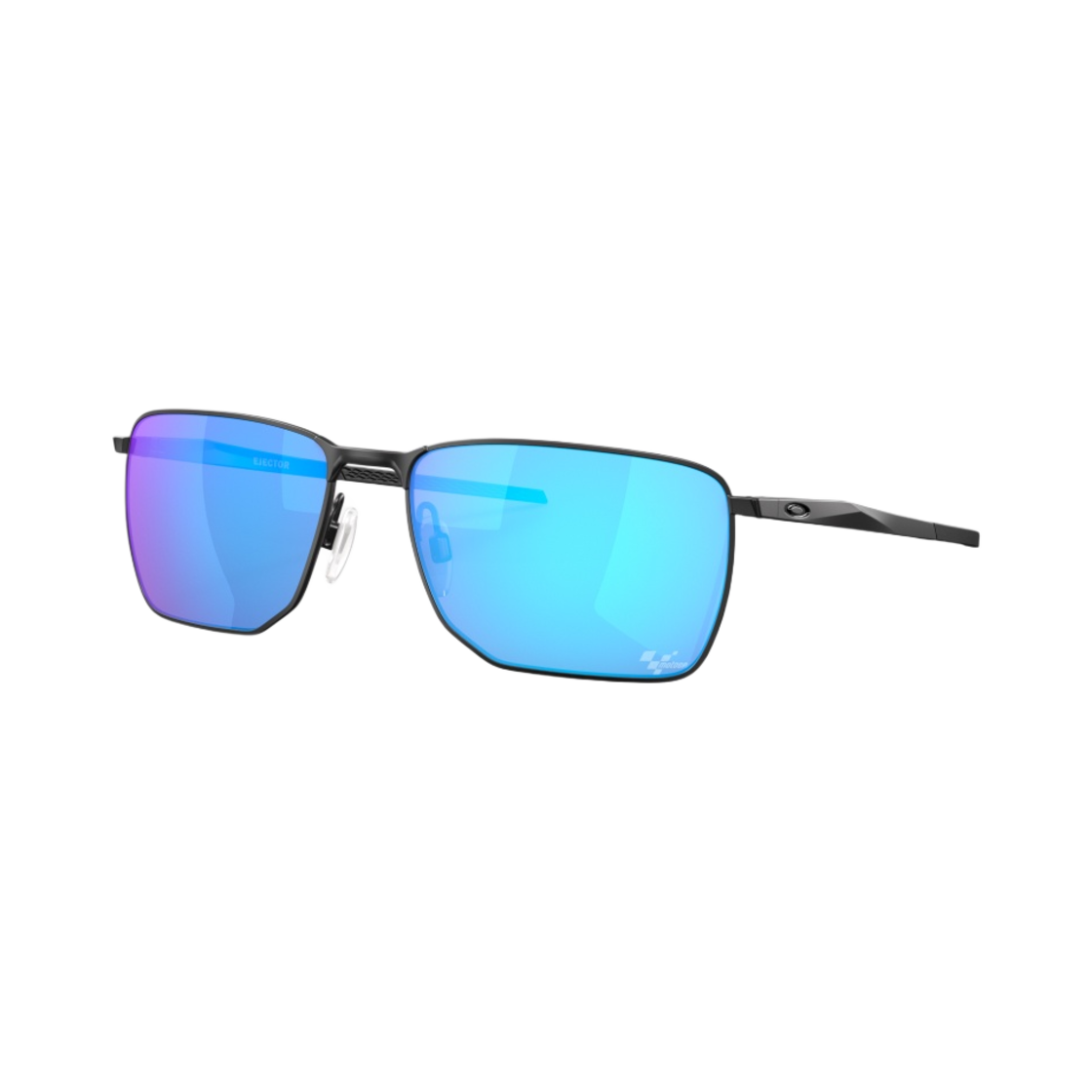 오클리 이젝터 모토GP 컬렉션 새틴 블랙 프레임 프리즘 사파이어 렌즈 내로우 핏(Oakley Ejector MotoGP Collection Satin Black Frame Prizm Sapphire Lenses Narrow Fit) - 1