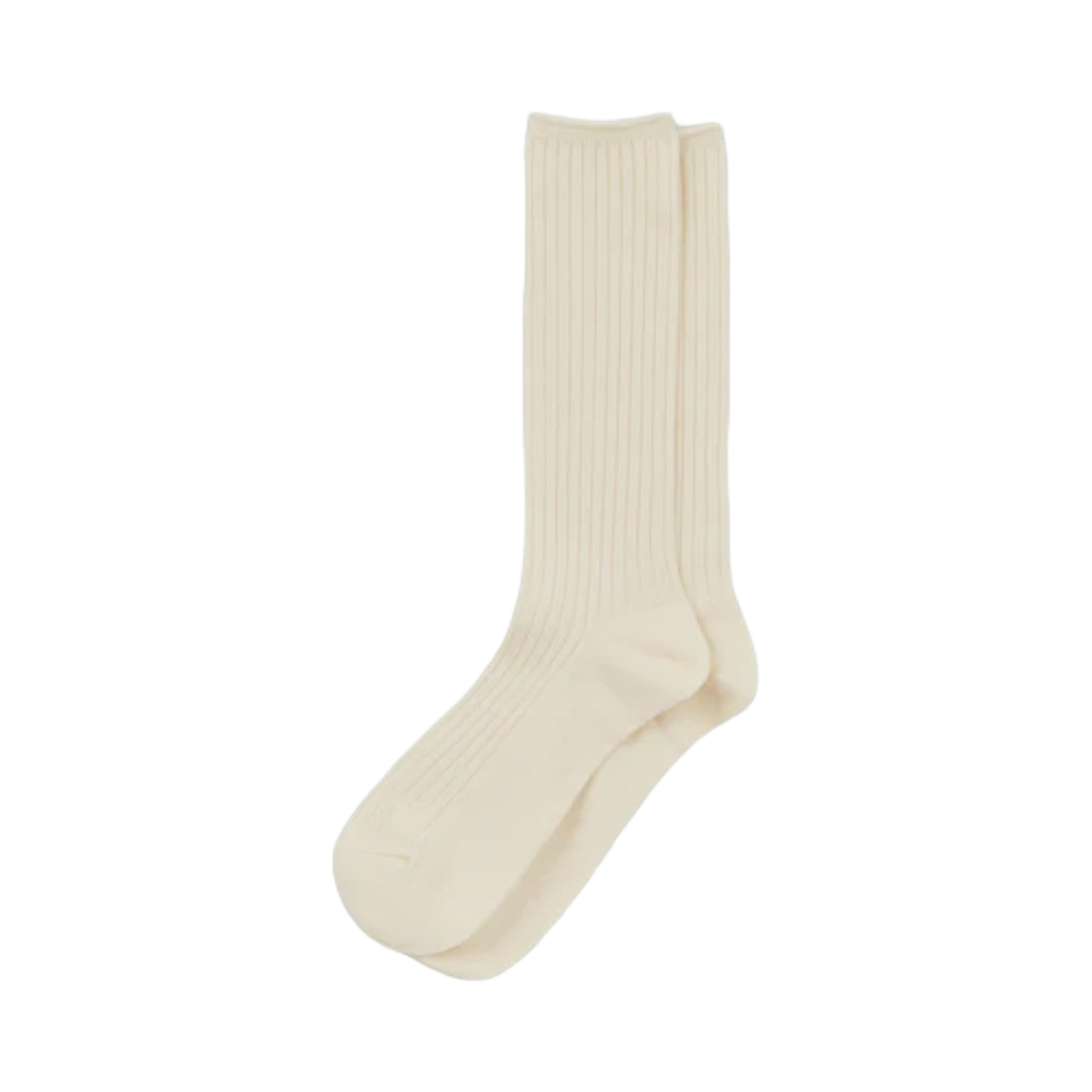 SC-03 Ciota Ribbed Socks Ivory