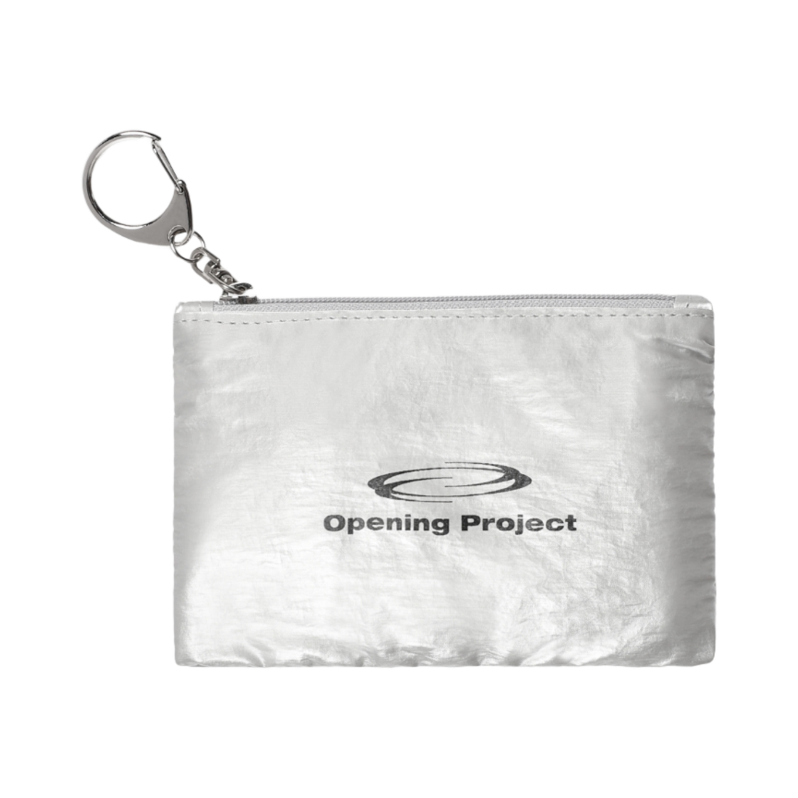 FWSWABA824M Opening Project Glossy Mini Pouch Silver