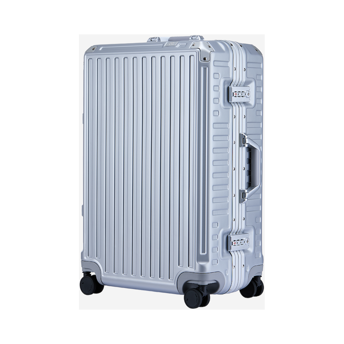 LV-MONDDAK-24-SILVER LEAD VAULT Monddak Suitcase 24Inch Silver