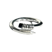 Frica Linning Ring Silver onyx