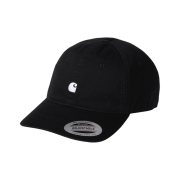 Carhartt WIP Madison Logo Cap Black White