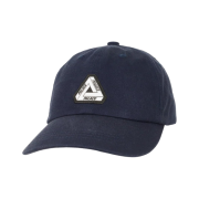 Palace Washed Twill Tri-Ferg 6-Panel Navy - 22SS