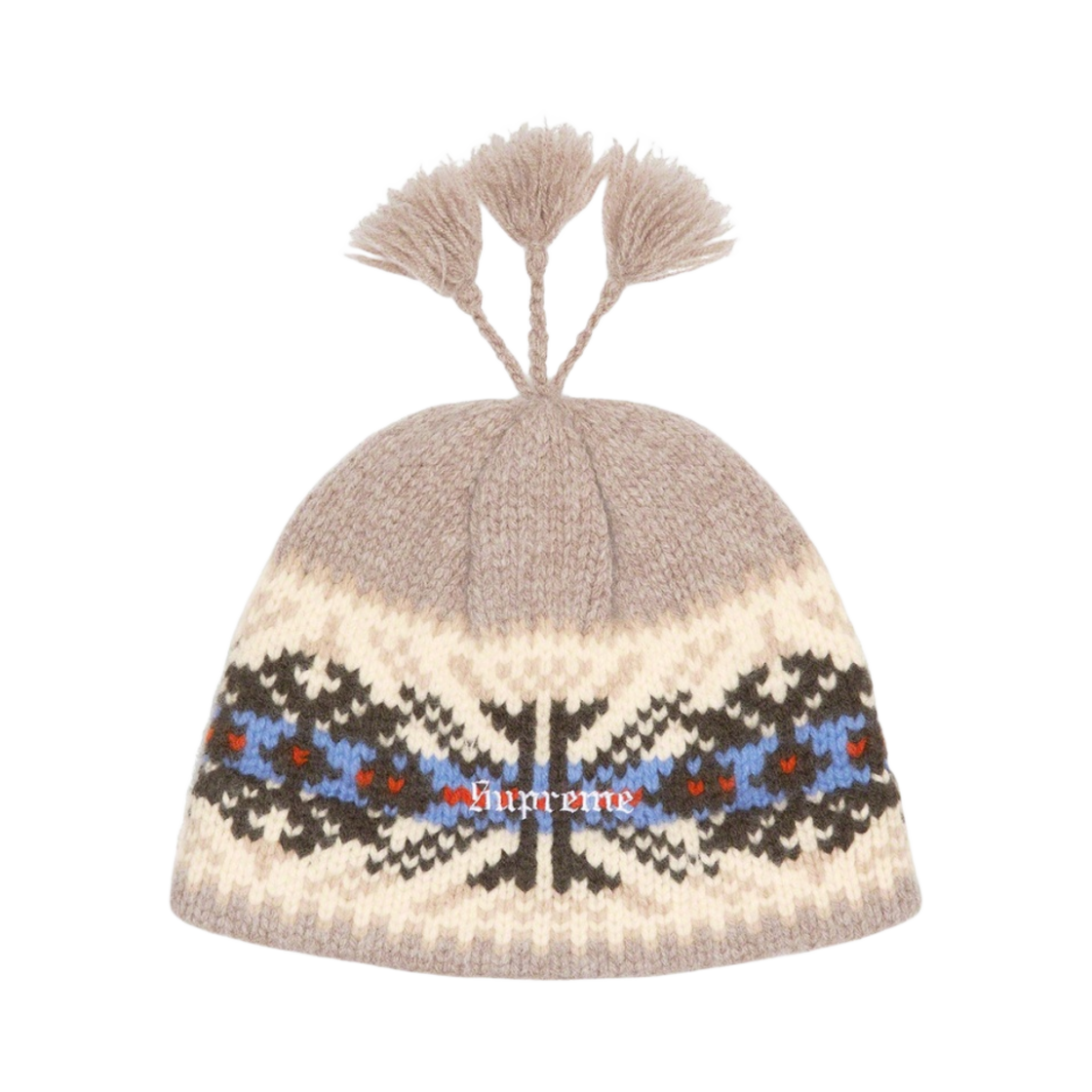 슈프림 태슬 비니 탄 - 22FW(Supreme Tassel Beanie Tan - 22FW) - 1