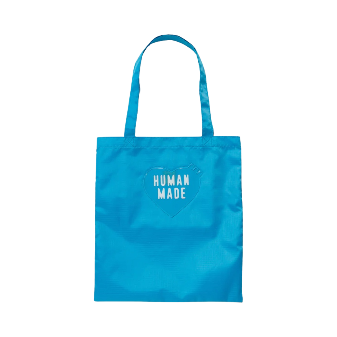 휴먼 메이드 나일론 립스탑 하트 토트백 블루(Human Made Nylon Ripstop Heart Tote Bag Blue) - 2