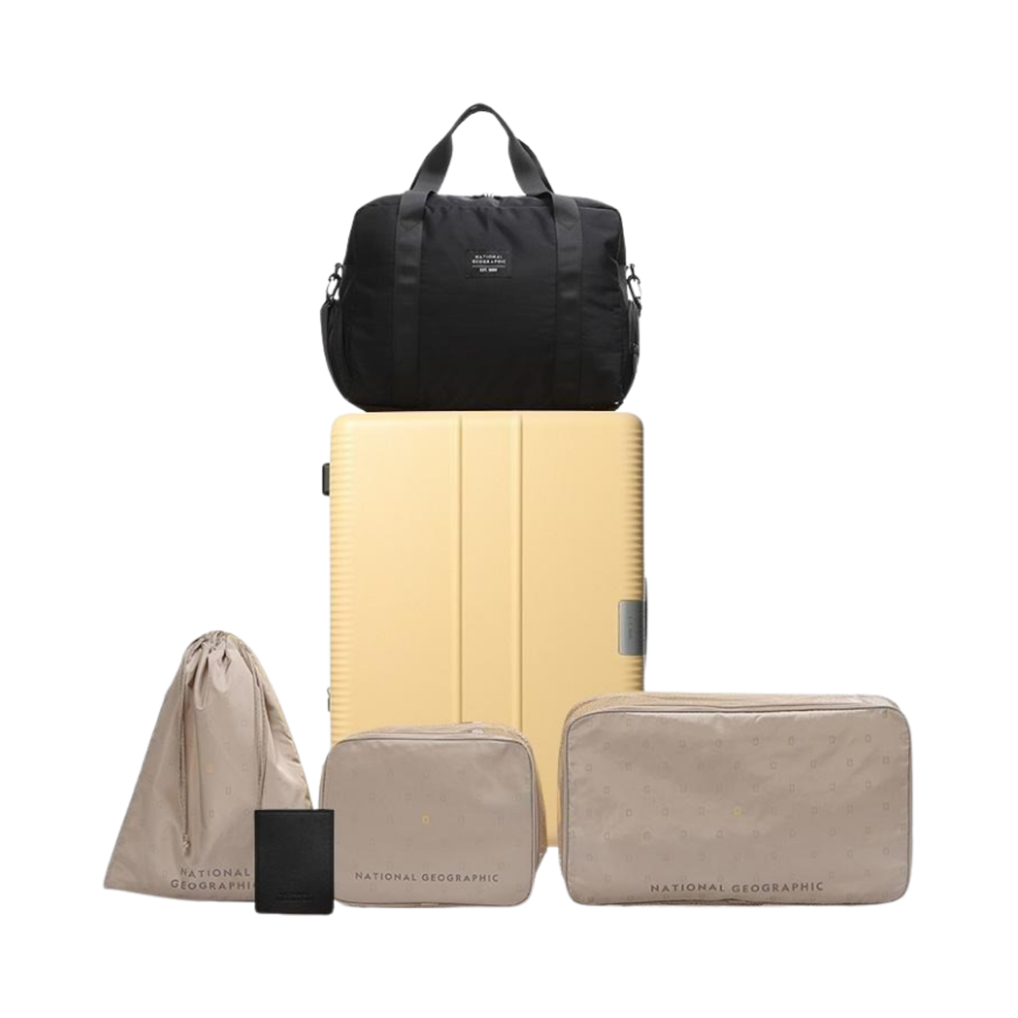 내셔널지오그래픽 카멜 패키지 캐리어 28형 라이트 옐로우(National Geographic Camel Package Luggage 28 L/yellow)