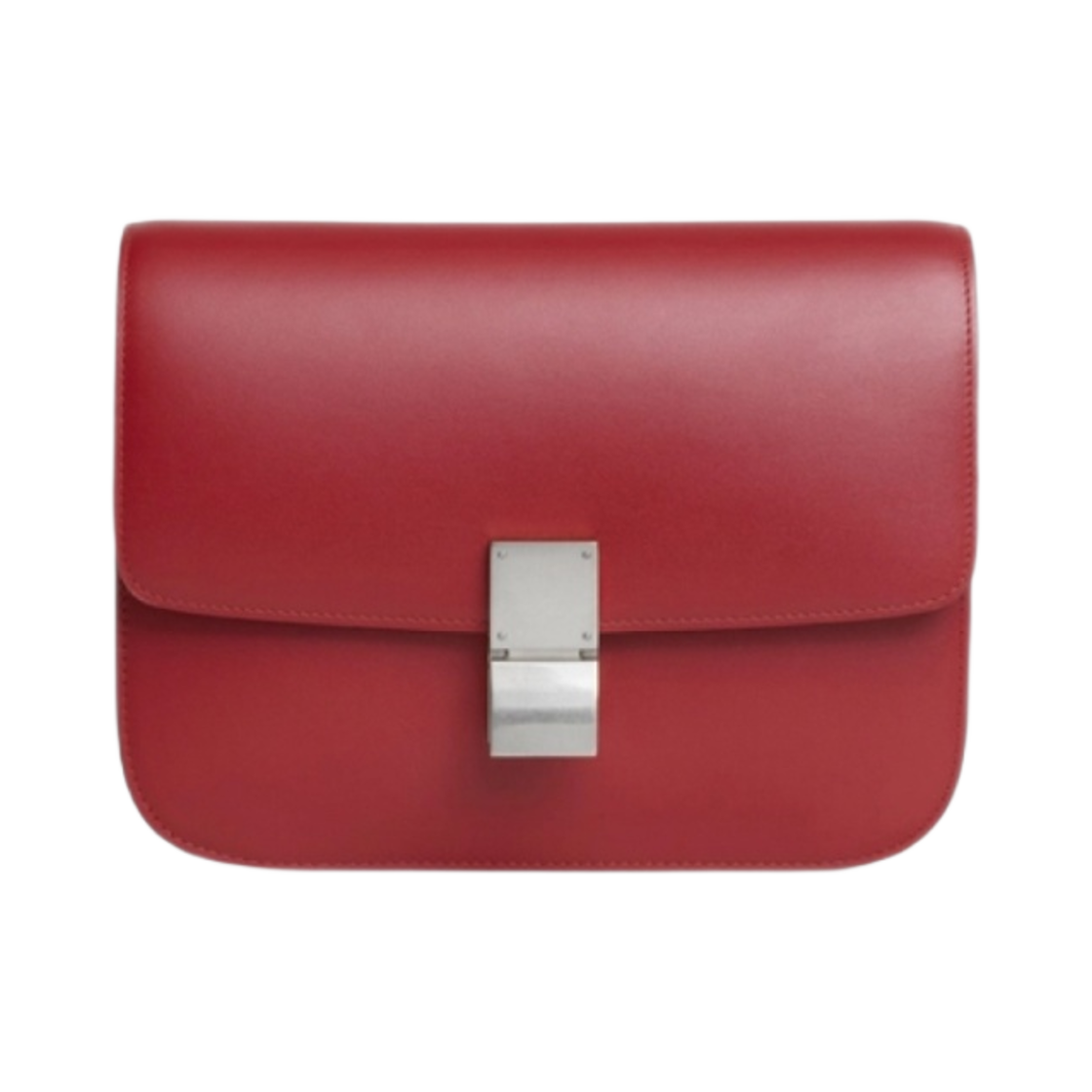 셀린느 박스 카프스킨 미디움 클래식백 레드(Celine Medium Classic Bag in Box Calfskin Red) - 1