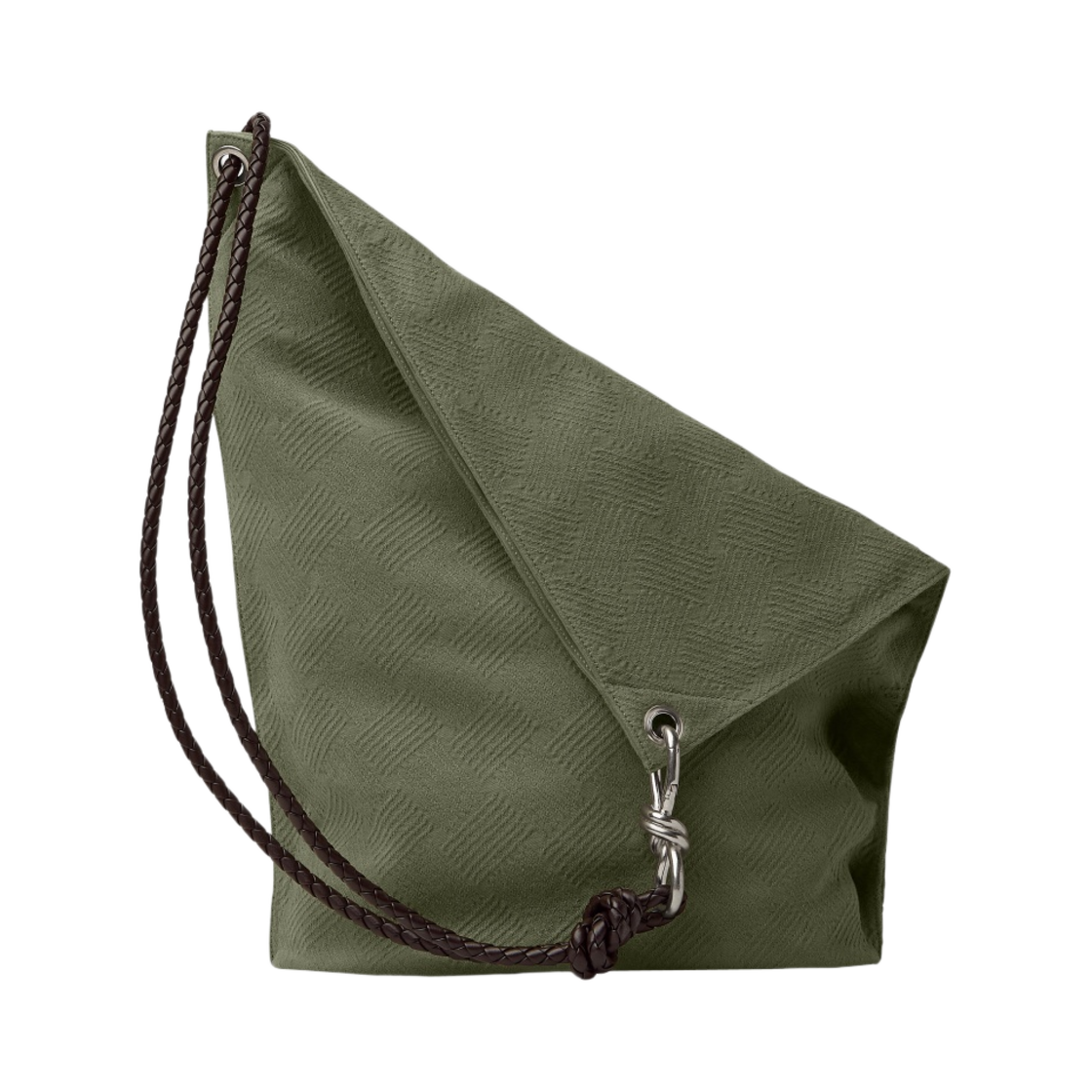 보테가 베네타 라지 노트 버킷 모스 폰덴테(Bottega Veneta Large Knot Bucket Moss Fondant) - 1