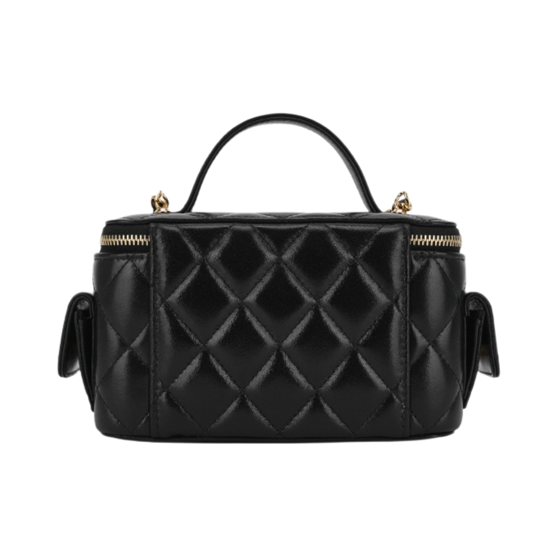 AP3017-B09208-94305 Chanel Vanity With Chain Lambskin & Gold Black - #2