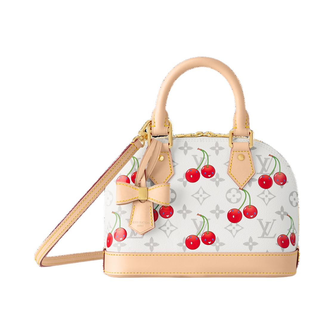 루이비통 x 무라카미 타카시 알마 BB 모노그램 코팅 캔버스(Louis Vuitton x Murakami Takashi Alma BB Monogram Coated Canvas) - 1