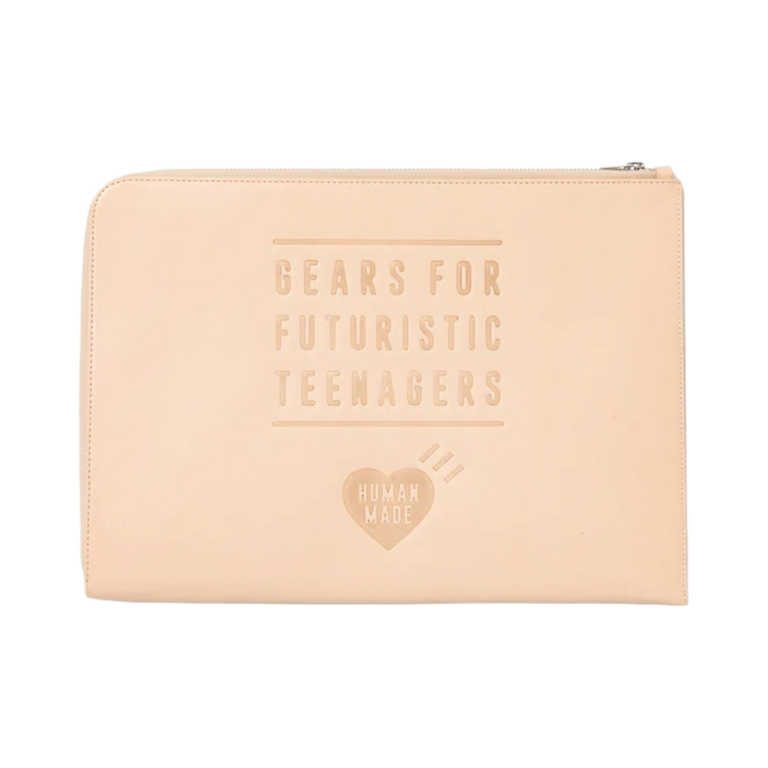 휴먼 메이드 레더 클러치 백 베이지(Human Made Leather Clutch Bag Beige) - 2