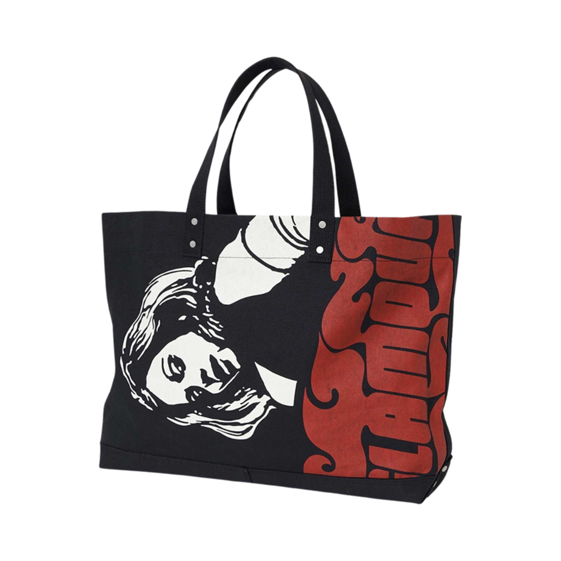 02251QB02 Hysteric Glamour Vixen Girl Tote Bag Black