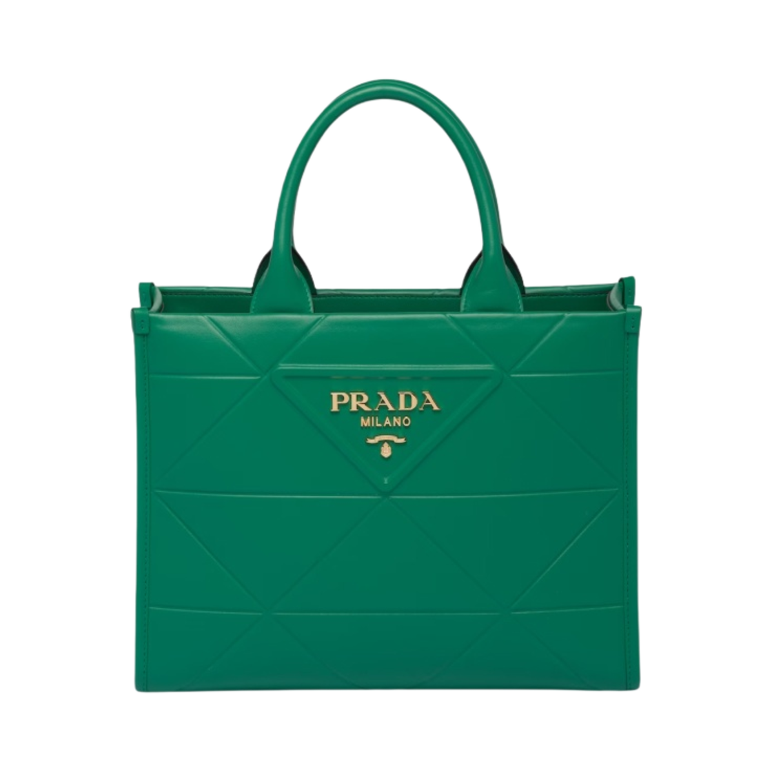 프라다 탑스티칭 스몰 레더 프라다 심볼 백 망고(Prada Small Leather Prada Symbole Bag with Topstitching Mango) - 1
