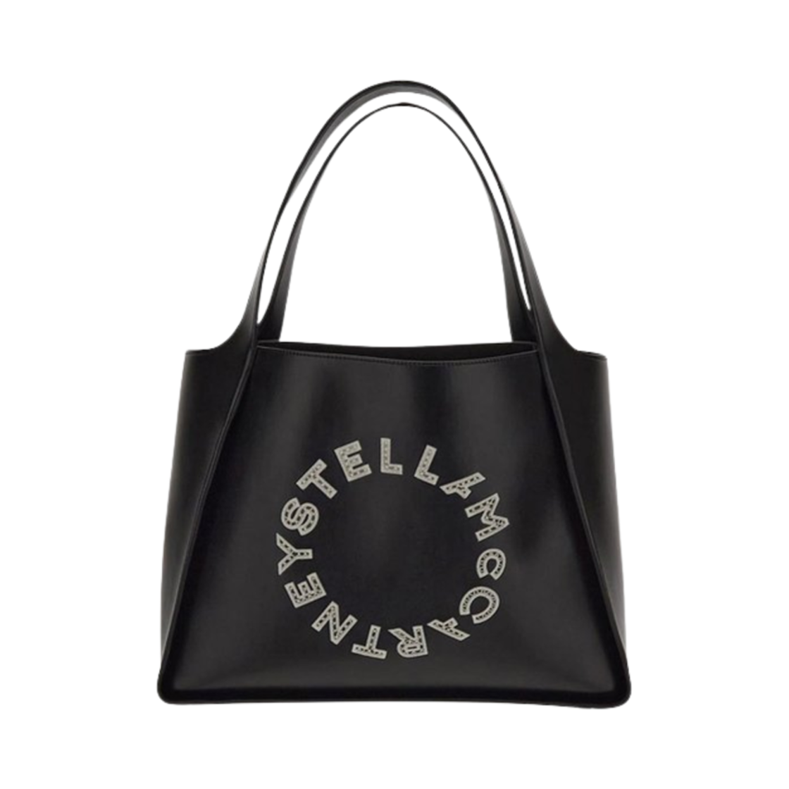 502793WP01391000 Stella McCartney Logo Shopper Bag Black
