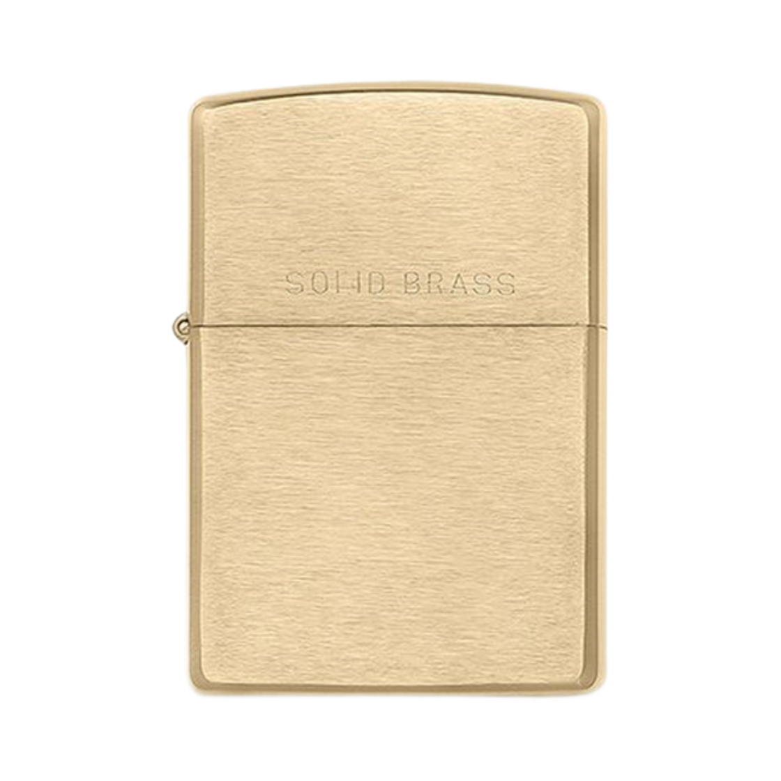 지포 클래식 브러쉬드 솔리드 브라스 라이터 골드(Zippo Classic Brushed Solid Brass Lighter Gold)