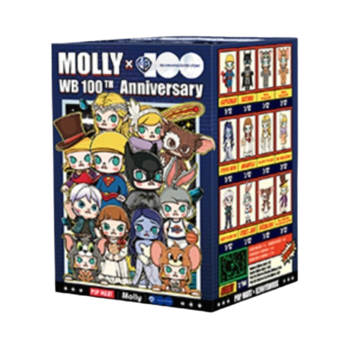 팝마트 몰리 x 워너 브라더스 100주년 시리즈 미개봉 랜덤박스 100% (12개입)(Pop Mart x Warner Bros. 100th Anniversary Series Sealed Case 100% (12 Blind Boxes)) - 2